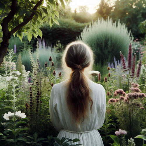 Hildegard von Bingen Mythos und Rätsel Frau im Kräutergarten